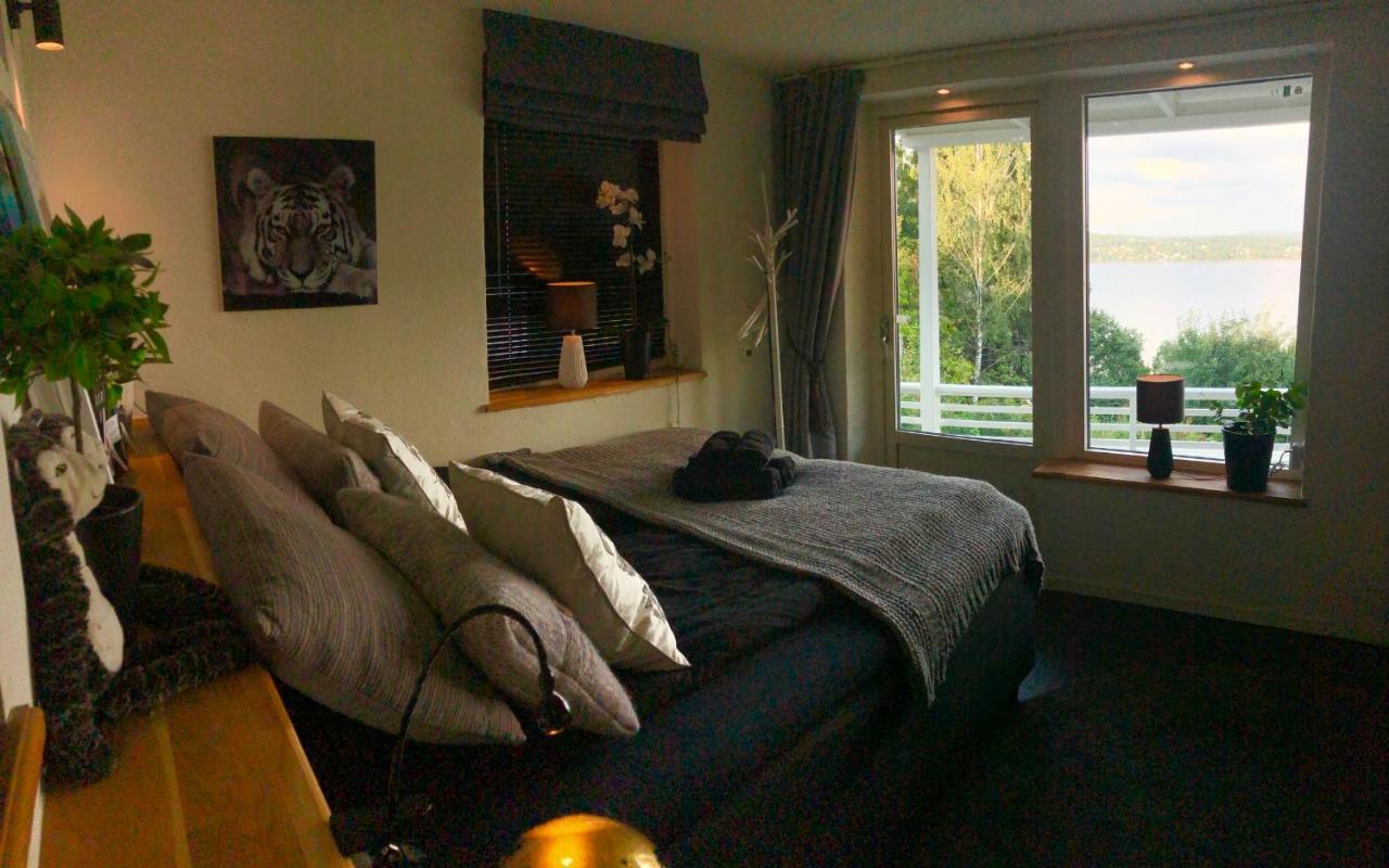 Lovely Studio Apartment Seaview & Private Sauna Lerum Luaran gambar