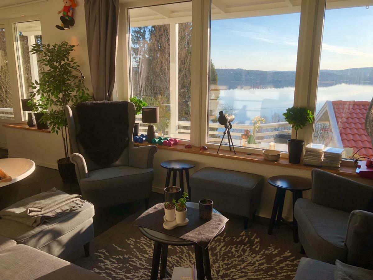 Lovely Studio Apartment Seaview & Private Sauna Lerum Luaran gambar