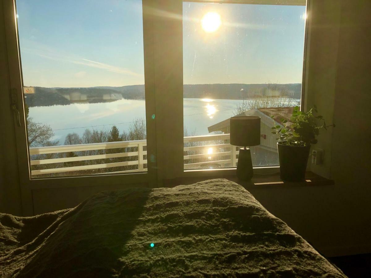 Lovely Studio Apartment Seaview & Private Sauna Lerum Luaran gambar