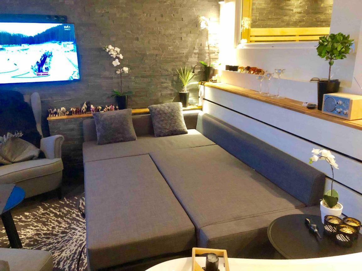 Lovely Studio Apartment Seaview & Private Sauna Lerum Luaran gambar